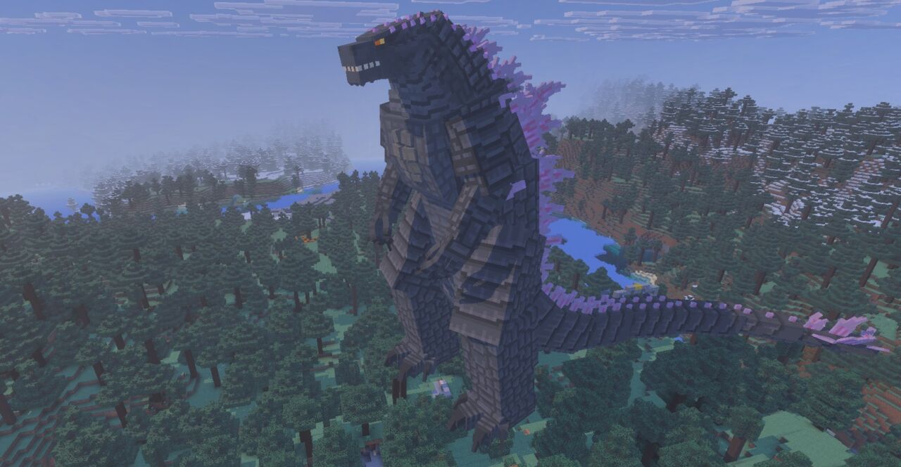 Godzilla Legacy of Titans導入後にゴジラのスポーンエッグを確認した画面