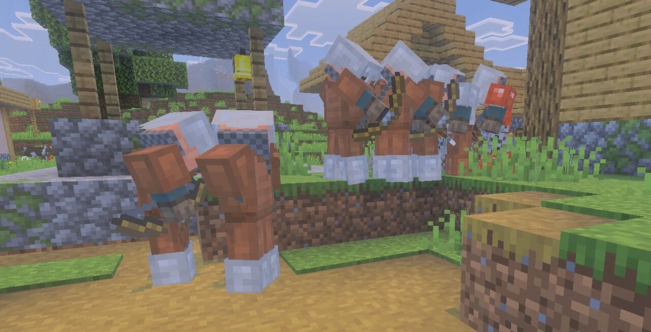 「Rule Villages」で編成した村の専用ガード隊