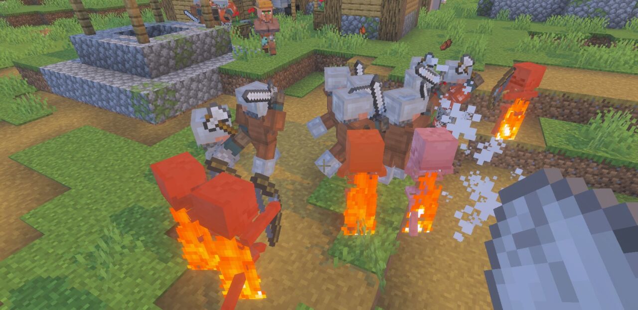マイクラ統合版の村人アドオン