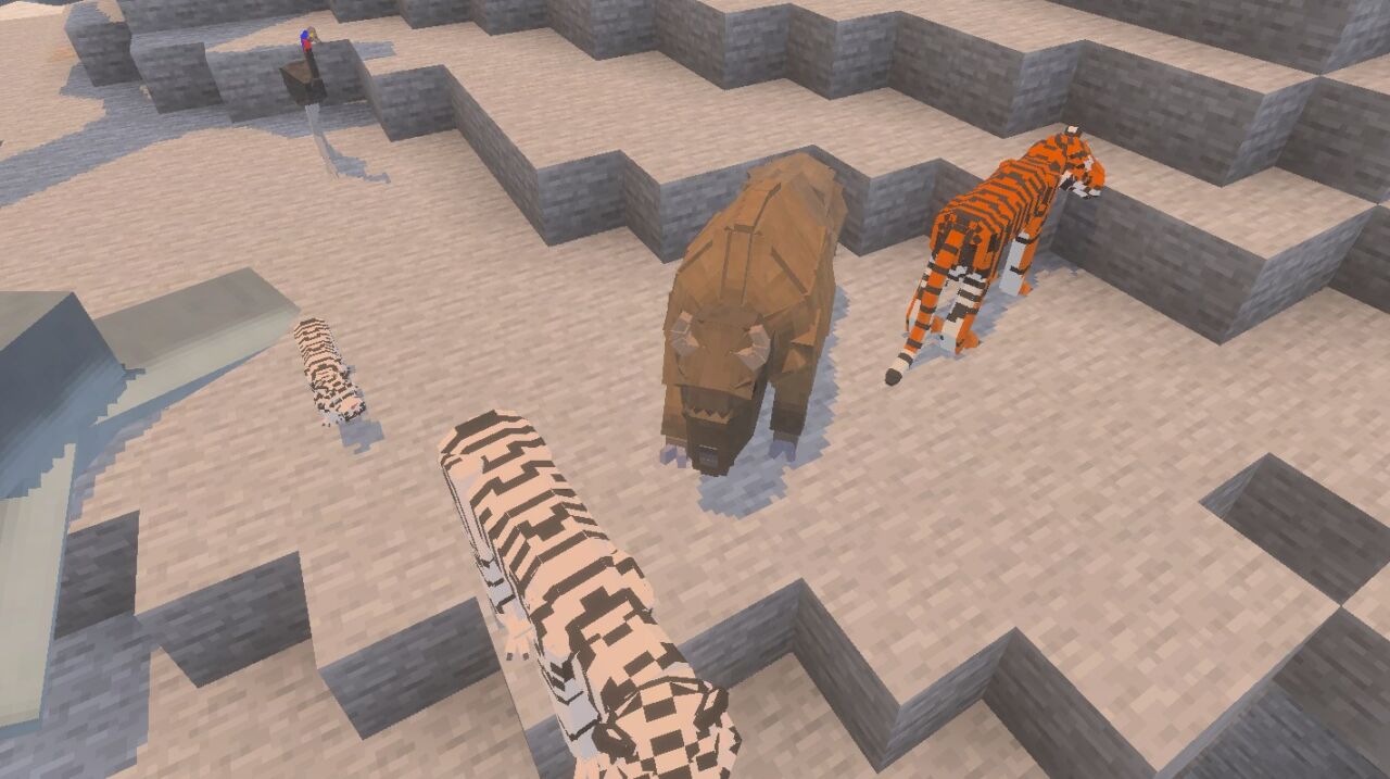 The More Animals Projectで追加される80体以上のリアルな実在動物（マイクラ統合版）