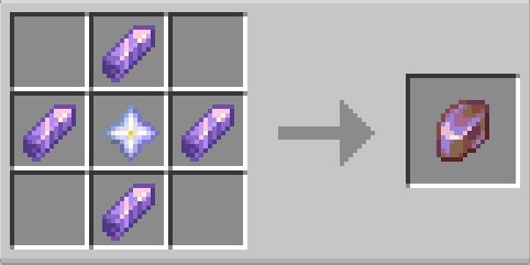 作業台でCelestial Coreをクラフトするレシピ画面