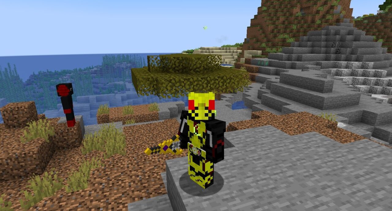 【マイクラ】仮面ライダーMOD