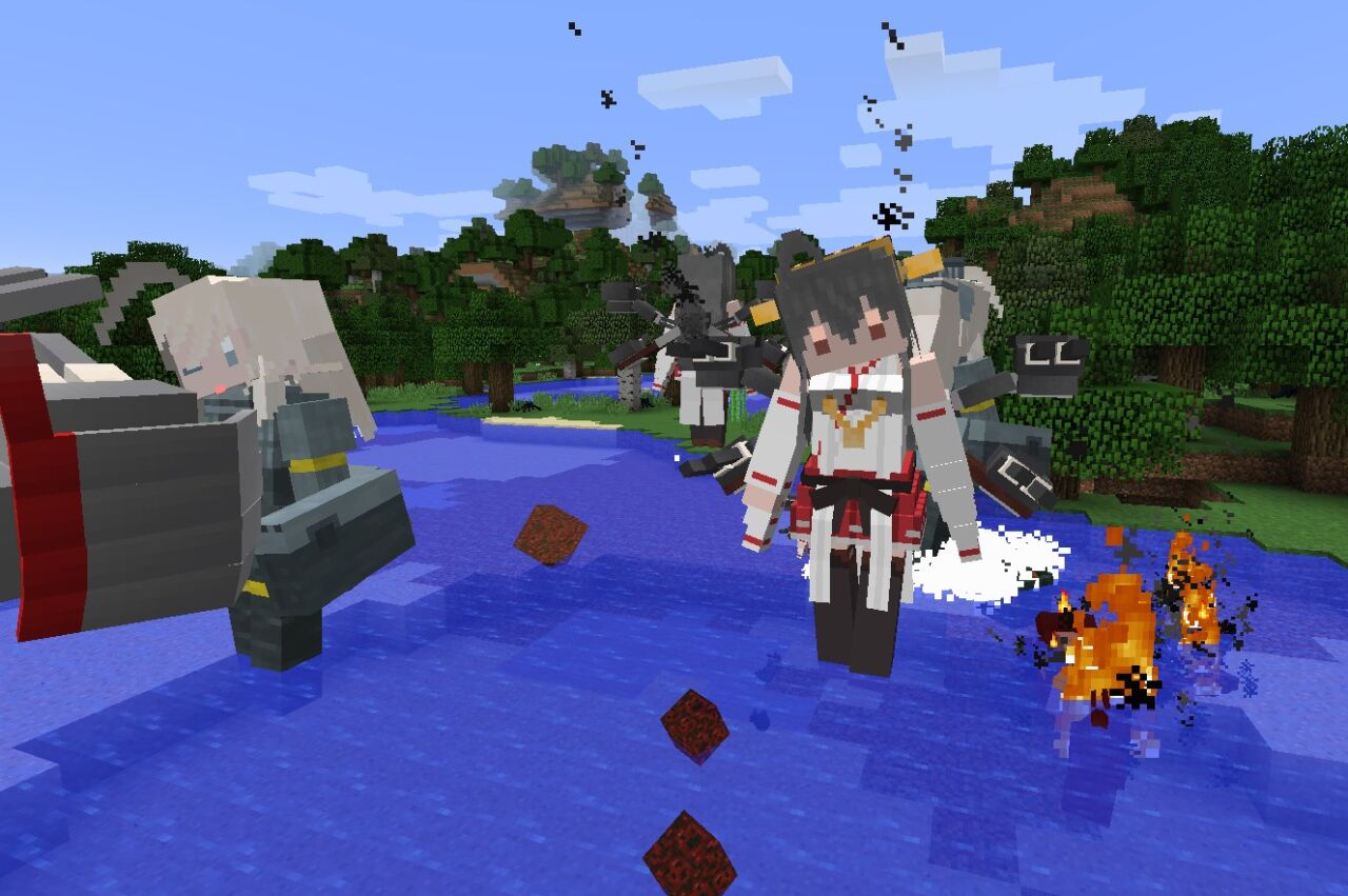 マイクラの艦これMOD