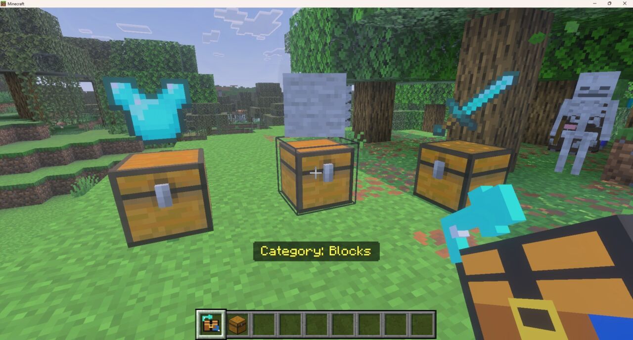 マイクラチェスト整理アドオン