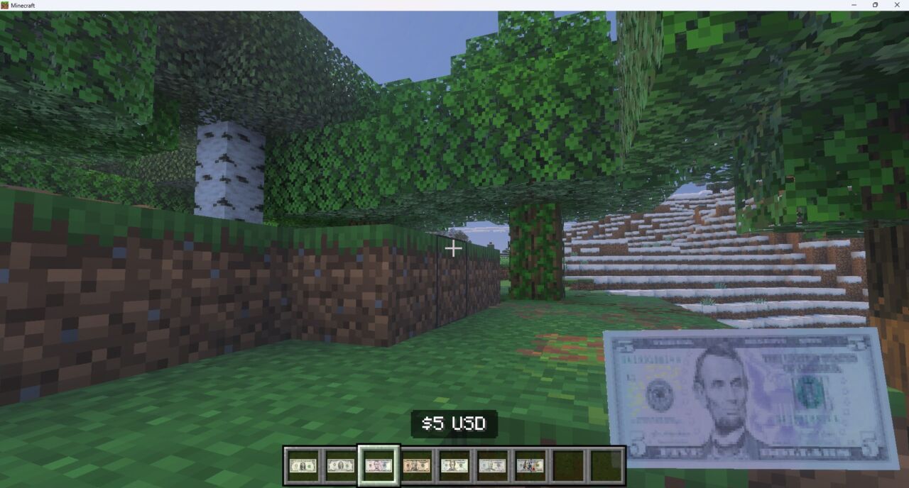 マイクラお金アドオン