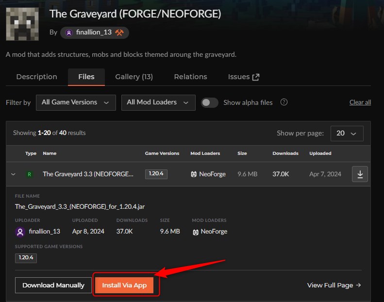 「The Graveyard」をインストール