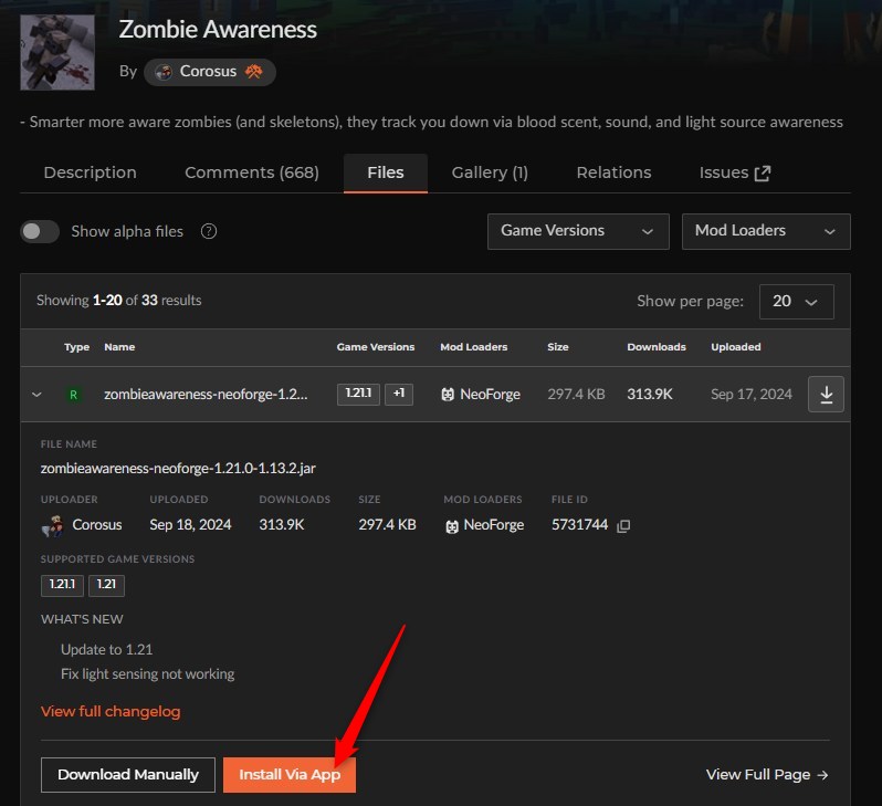 ゾンビMOD「Zombie Awareness」の入れ方2