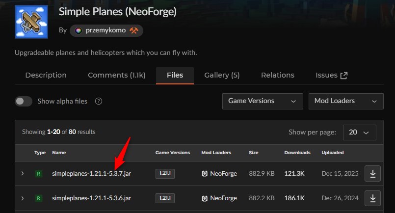 飛行機MOD「Simple Planes Mod」の入れ方1