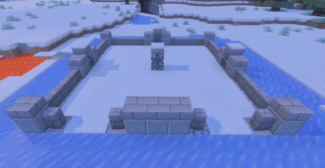 Alylica's Dungeonsを導入したワールドに生成されたダンジョン