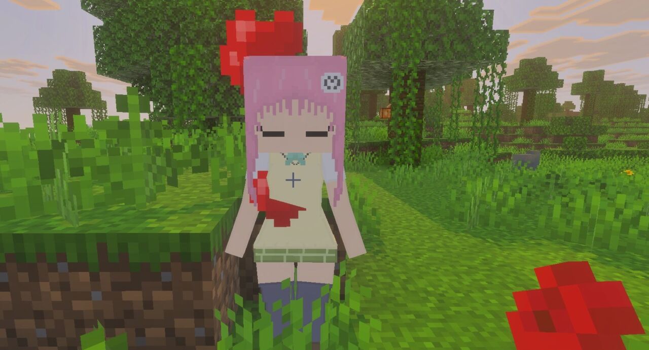 Anime Waifusのキャラにポピーを渡して飼いならす画面