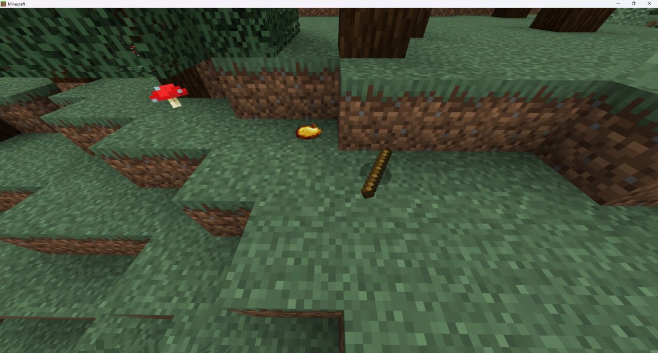 リアルアドオン「Realistic Random Loot」の入れ方5｜地面にアイテムが散らばった導入完了画面