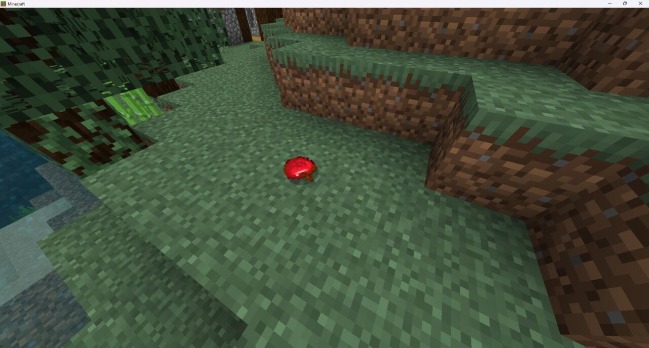 リアルアドオン「Realistic Random Loot」で砂漠のバイオームに落ちている骨や枯れたサボテン