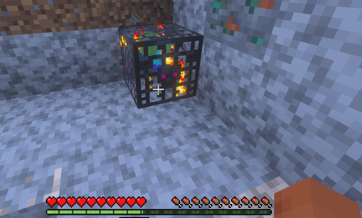 Silk Touch Spawners!で中のモブを保ったまま回収したスポナー
