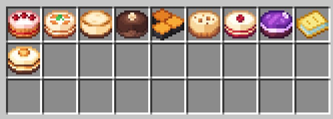 Vanilla Cookbookで追加される10種類のケーキ