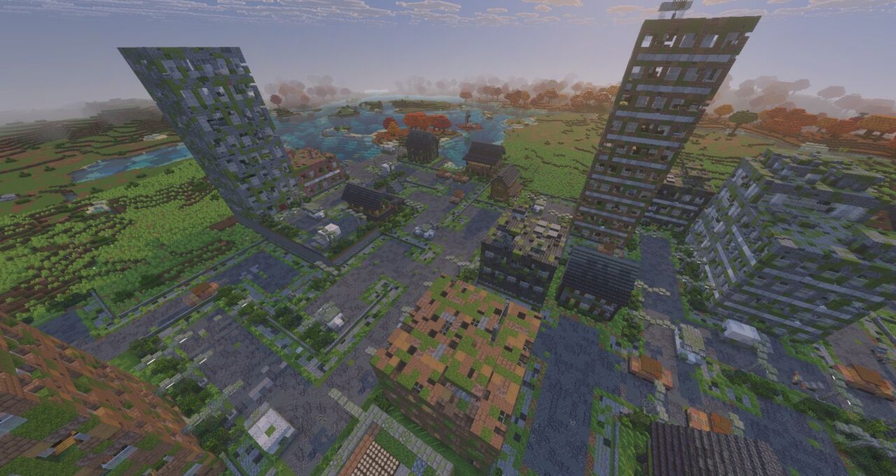 マイクラ統合版街アドオン