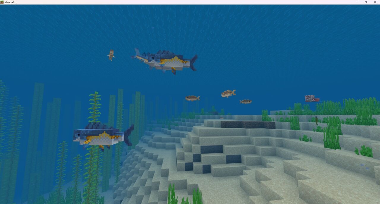 深海アドオン「Immersive Fauna Aquatic Update」の使い方